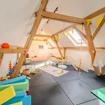 Lägenhet Hofglueck & Scheunenliebe Sauna Whirlwanne Heimkino Spielscheune *